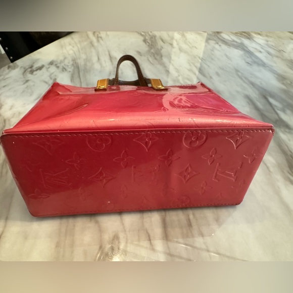 Authentic Pink Louis Vuitton Small Vernis Tote - Picture 10 of 10